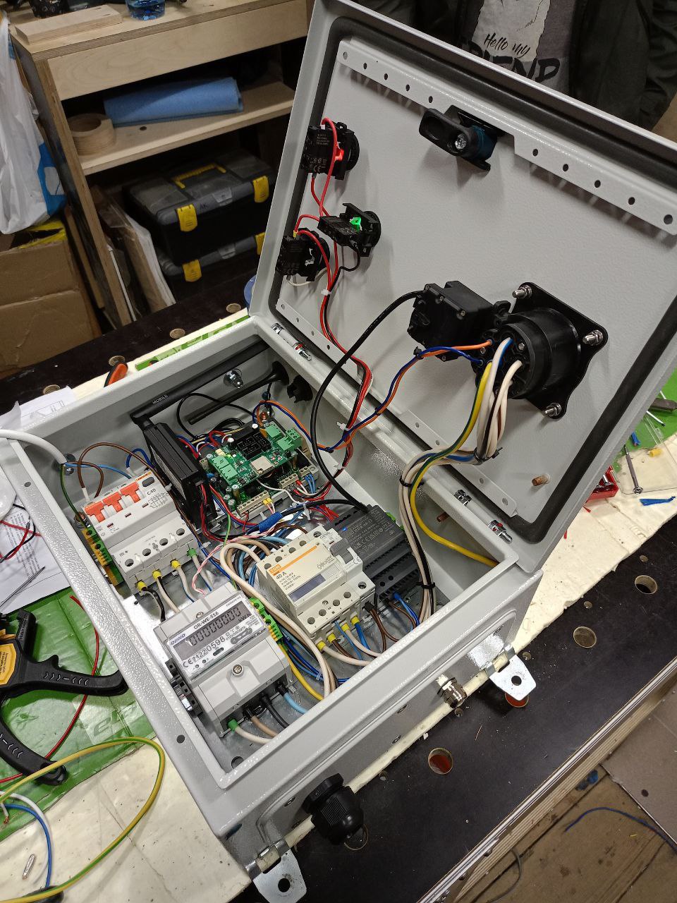 Charging station controller